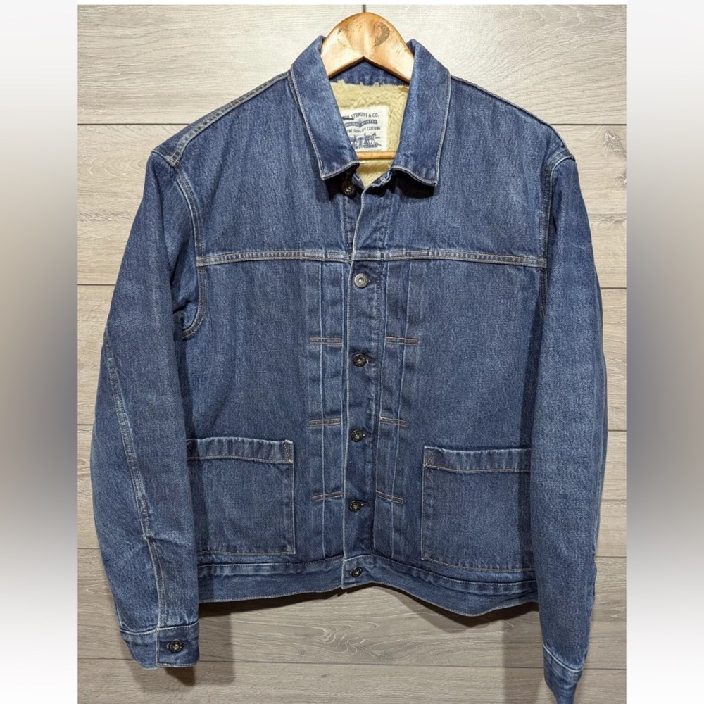 NWOT Levi's Made & Crafted Type II Worn Trucker Jacket